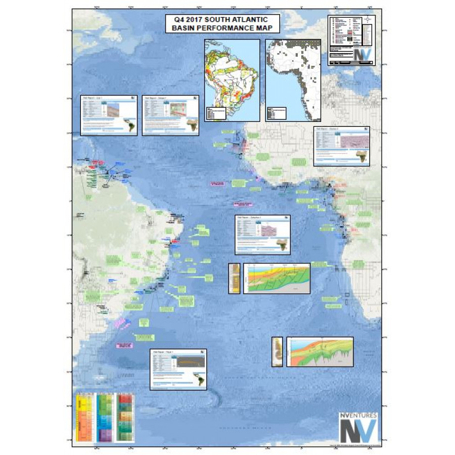 South Atlantic Margin Basin EP Map